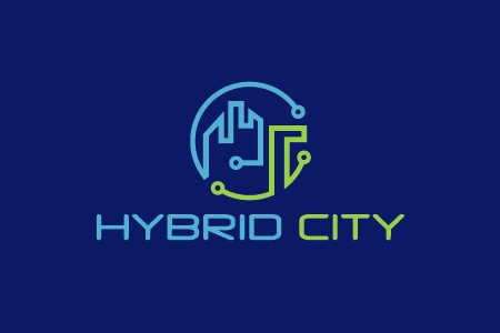 Hybrid City Logo Design
