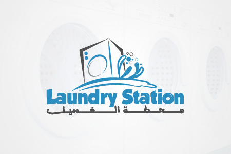 Laundry Station Logo Design