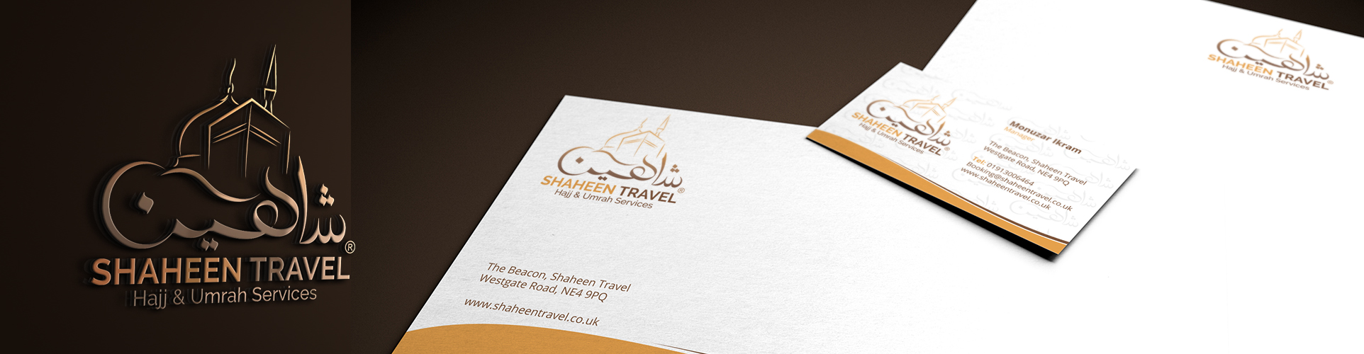 Corporate Identity Design for Shaheen Travel