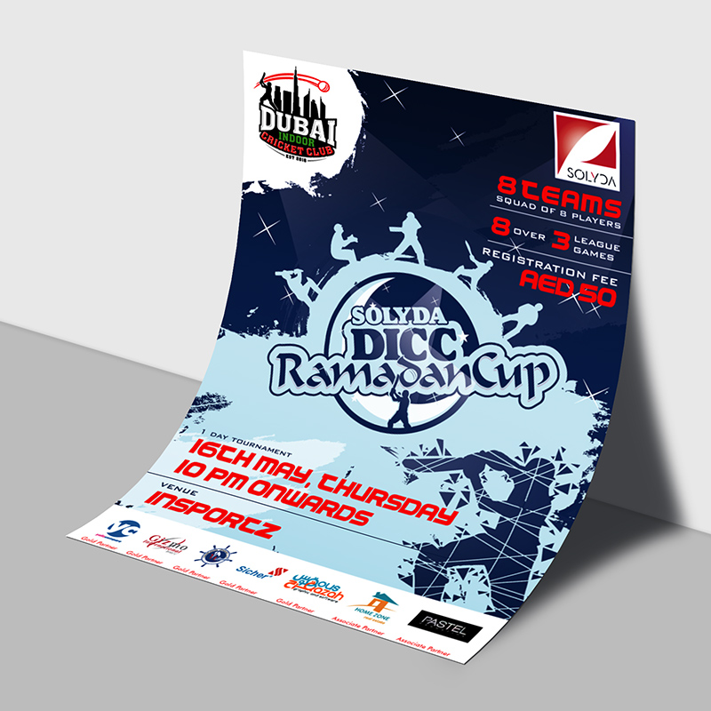 SOLYDA DICC Ramadan Cup - Flyer Design