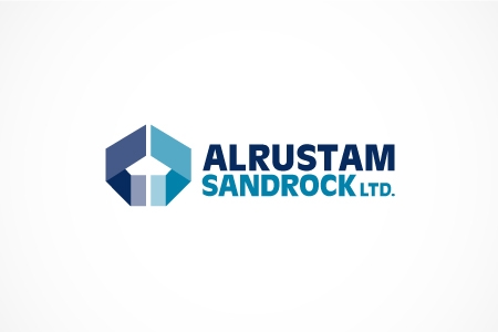 Al Rustam Sand Rock Logo Design