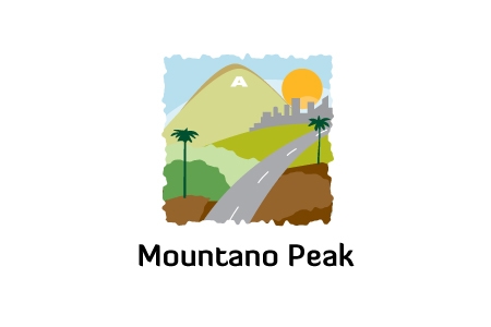 Mountano Peak Logo Design