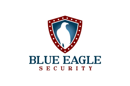 blue eagle logo design by qousqazah in dubai uae