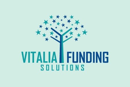 Vitalia Funding Solutions Logo Design