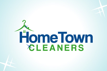 Home Town Cleaners Logo Design