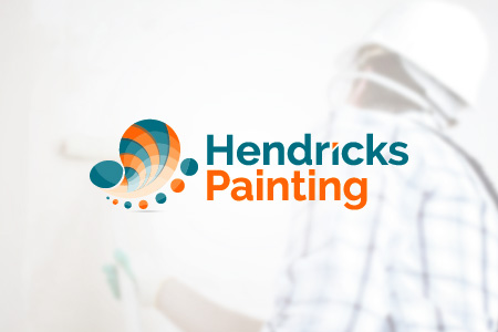 Hendricks Painting Logo Design