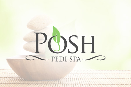 Posh Pedi Spa Logo Design
