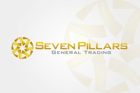 Seven Pillars Logo Design