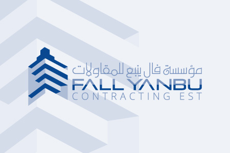 Fall Yanbu Contracting EST - Logo Design