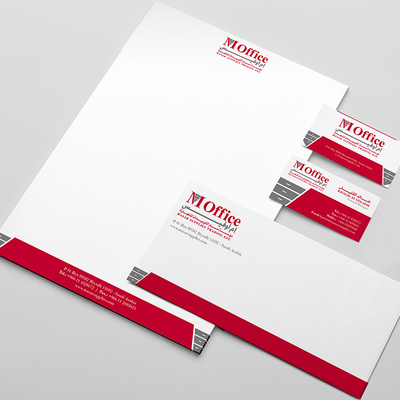 M Office - Stationery Design