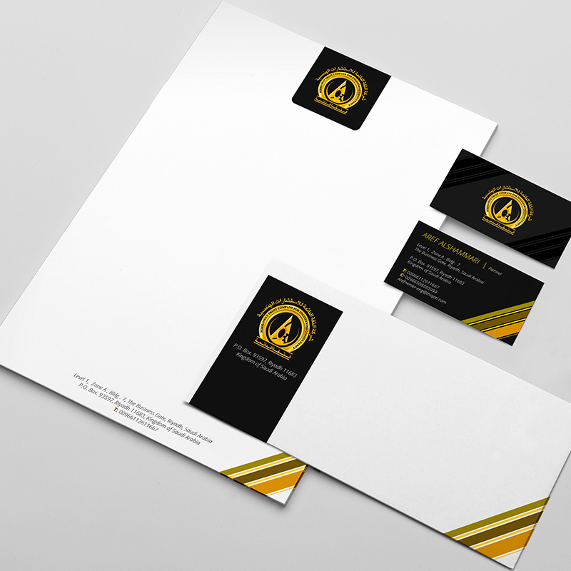 Standing Confidence - Stationery Design