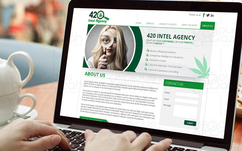 420 Intel Agency - Website Design