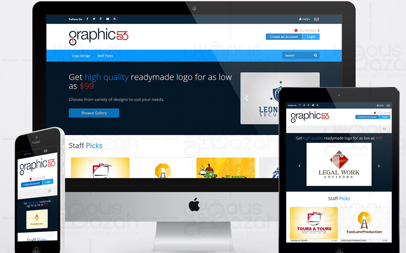Graphic 53 - Website Design