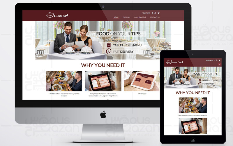 Smart Wok - Website Design