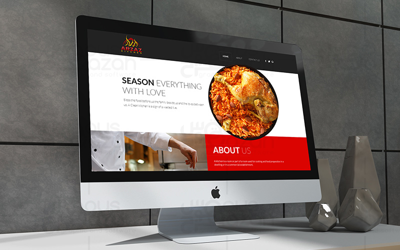 Arzaz - Website Design