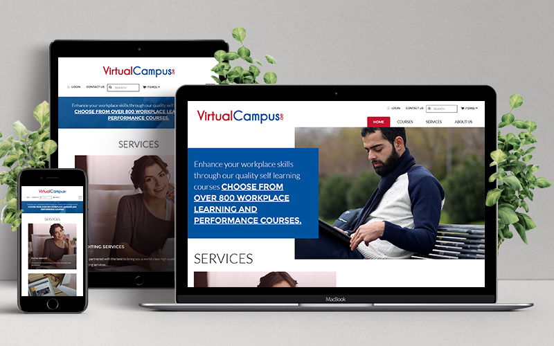 Virtual Campus - Website Design