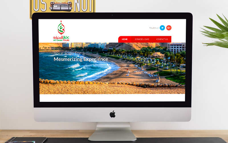 My Oman Tours - Website Design