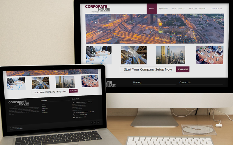 Corporate House - Website Design