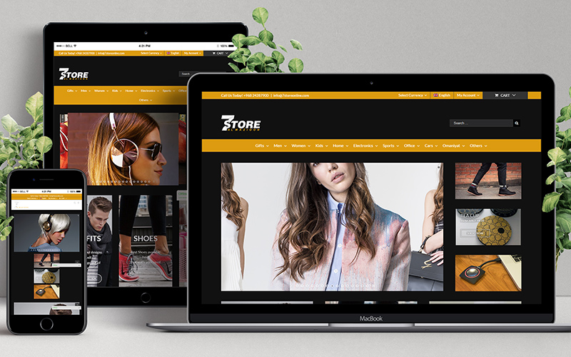 Seven Store - Website Design